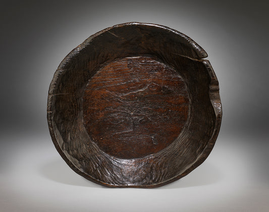 Early Primitive Dug-Out Bowl