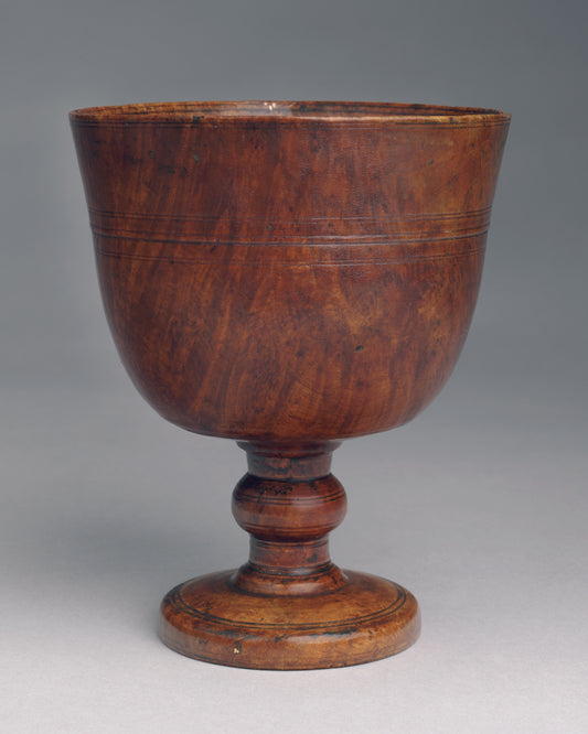 Large Baluster Stem Goblet