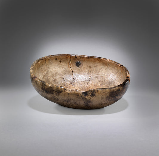 Diminutive Oval Vernacular Rootwood Bowl