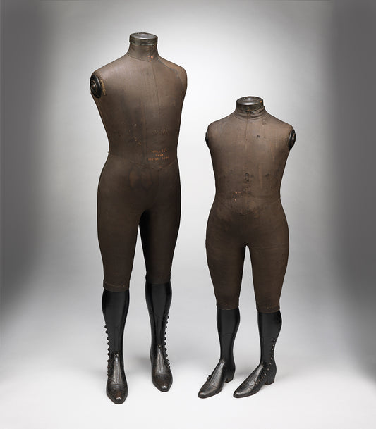 Two Rare "Stockman" Child-Form Dressmaker's Mannequins