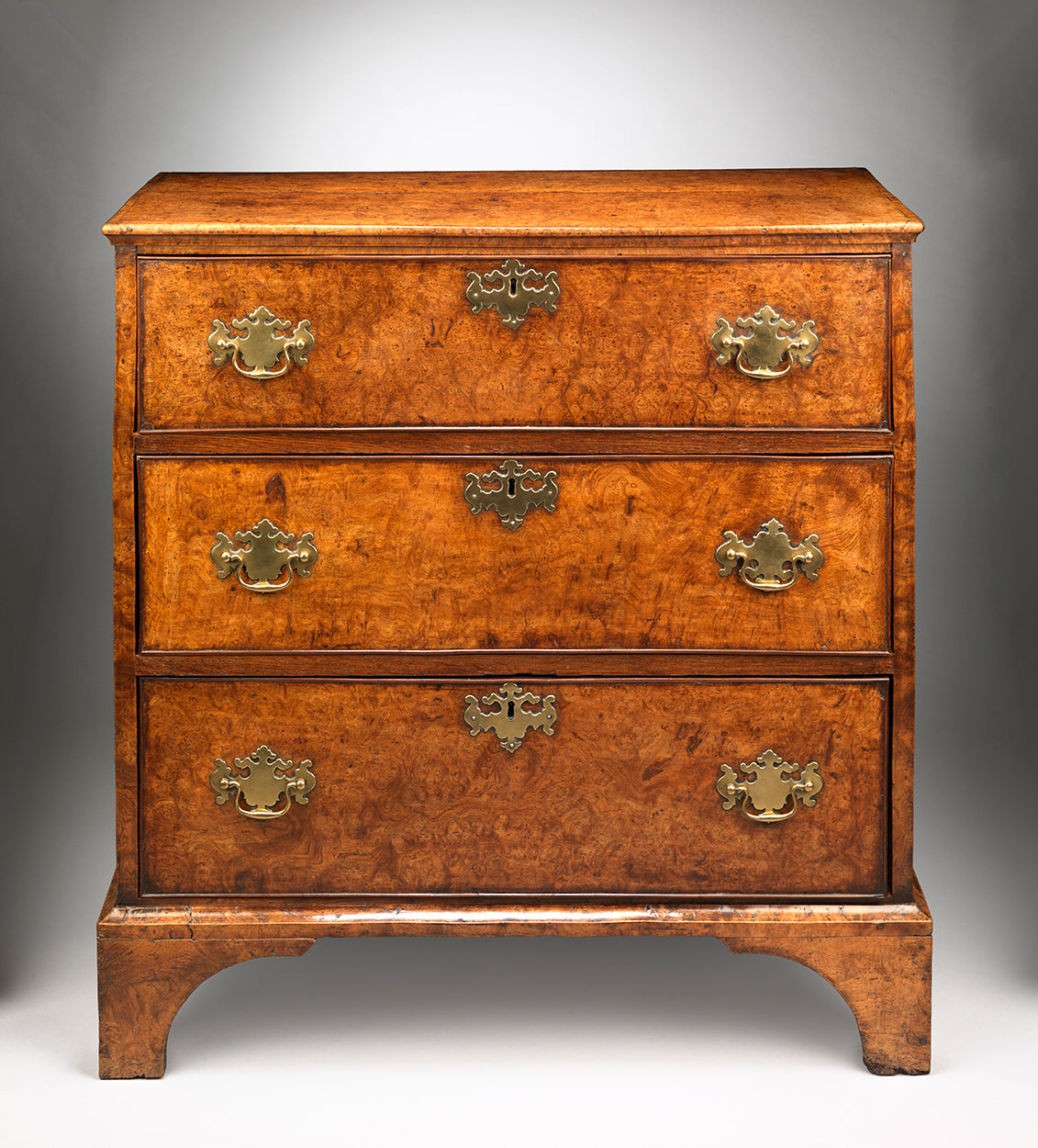 Rare Georgian Vernacular Three Drawer Chest