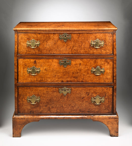 Rare Georgian Vernacular Three Drawer Chest