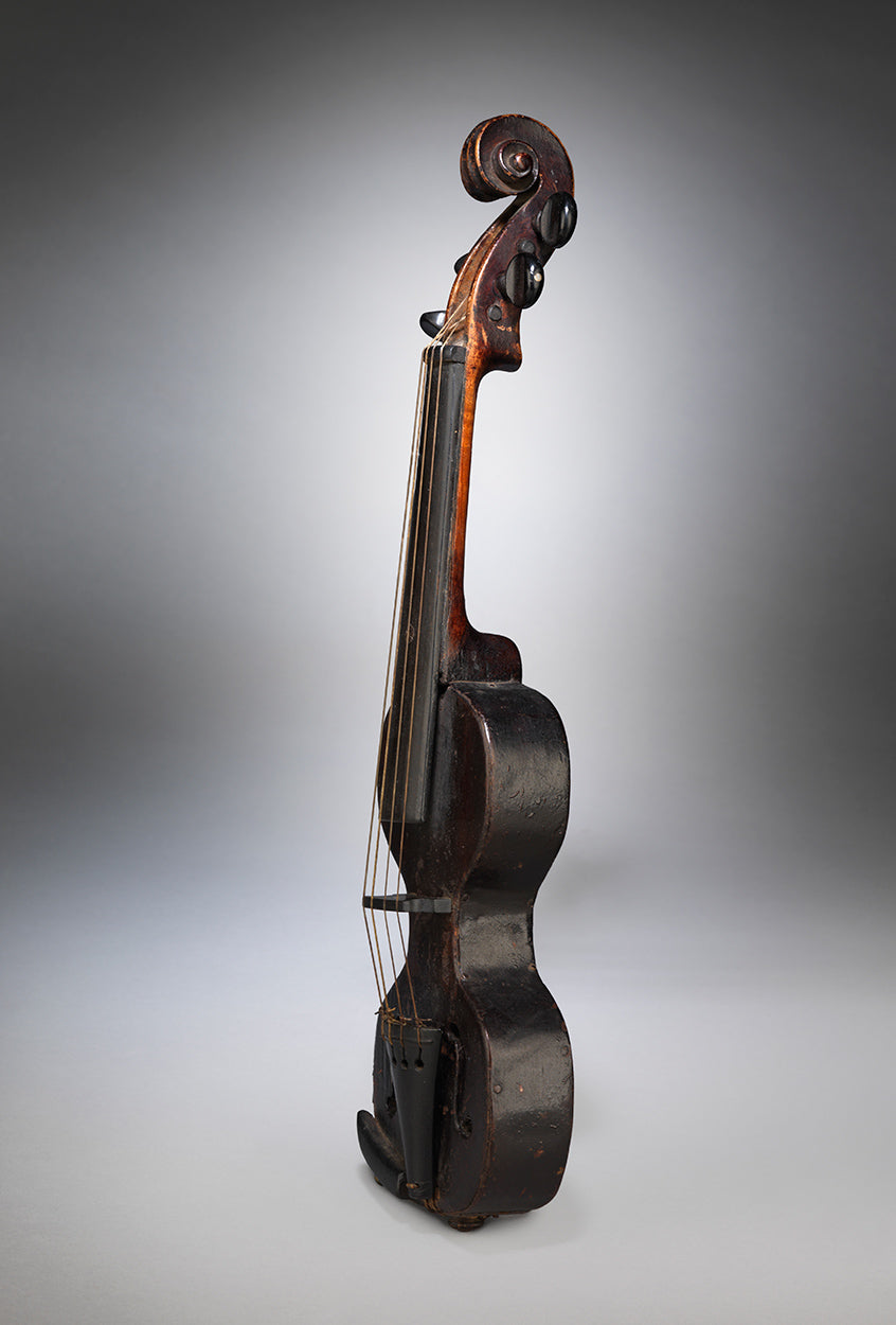 Remarkable Primitive "Make Do" Pochette Violin