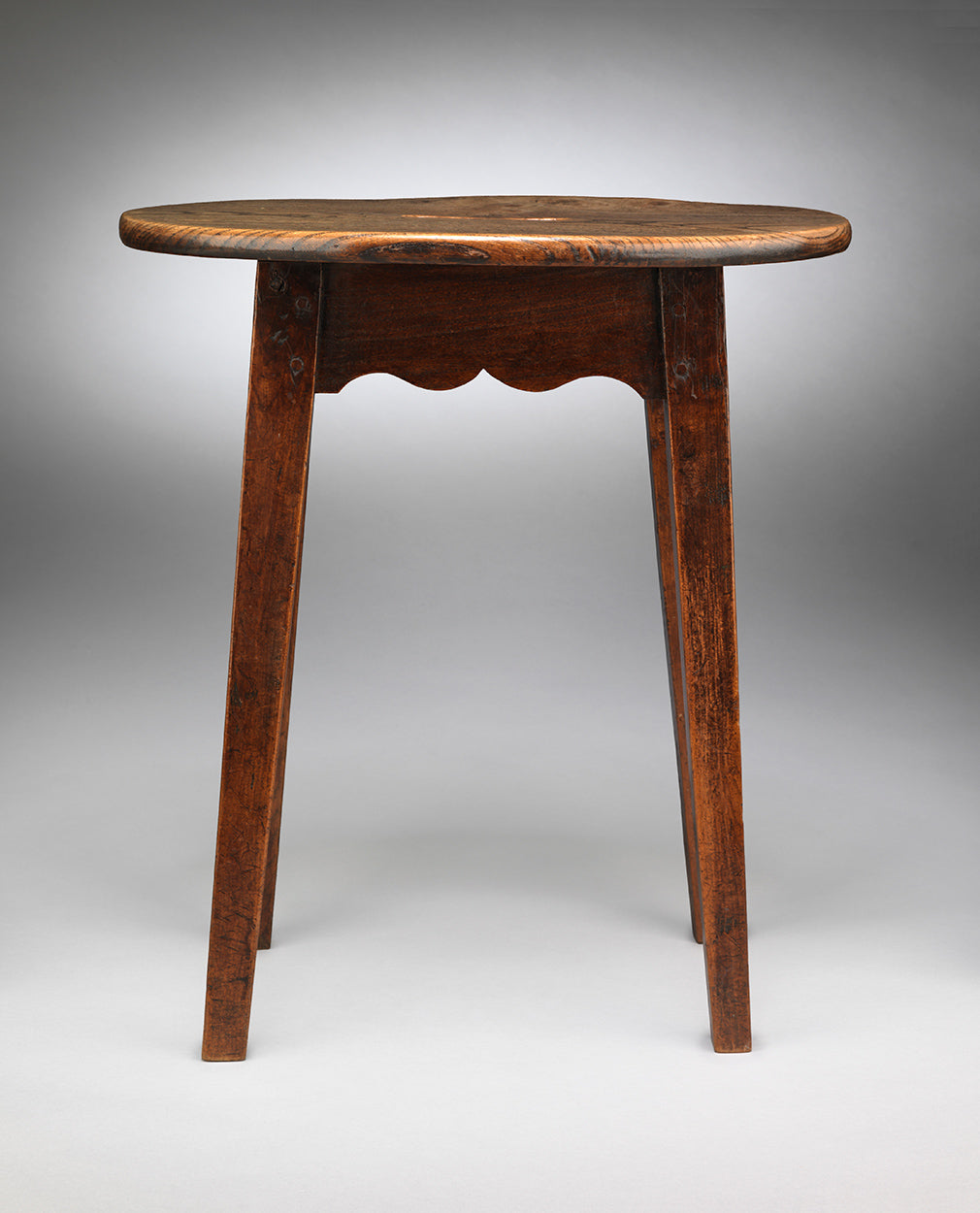 Oval Top Georgian Vernacular Stool