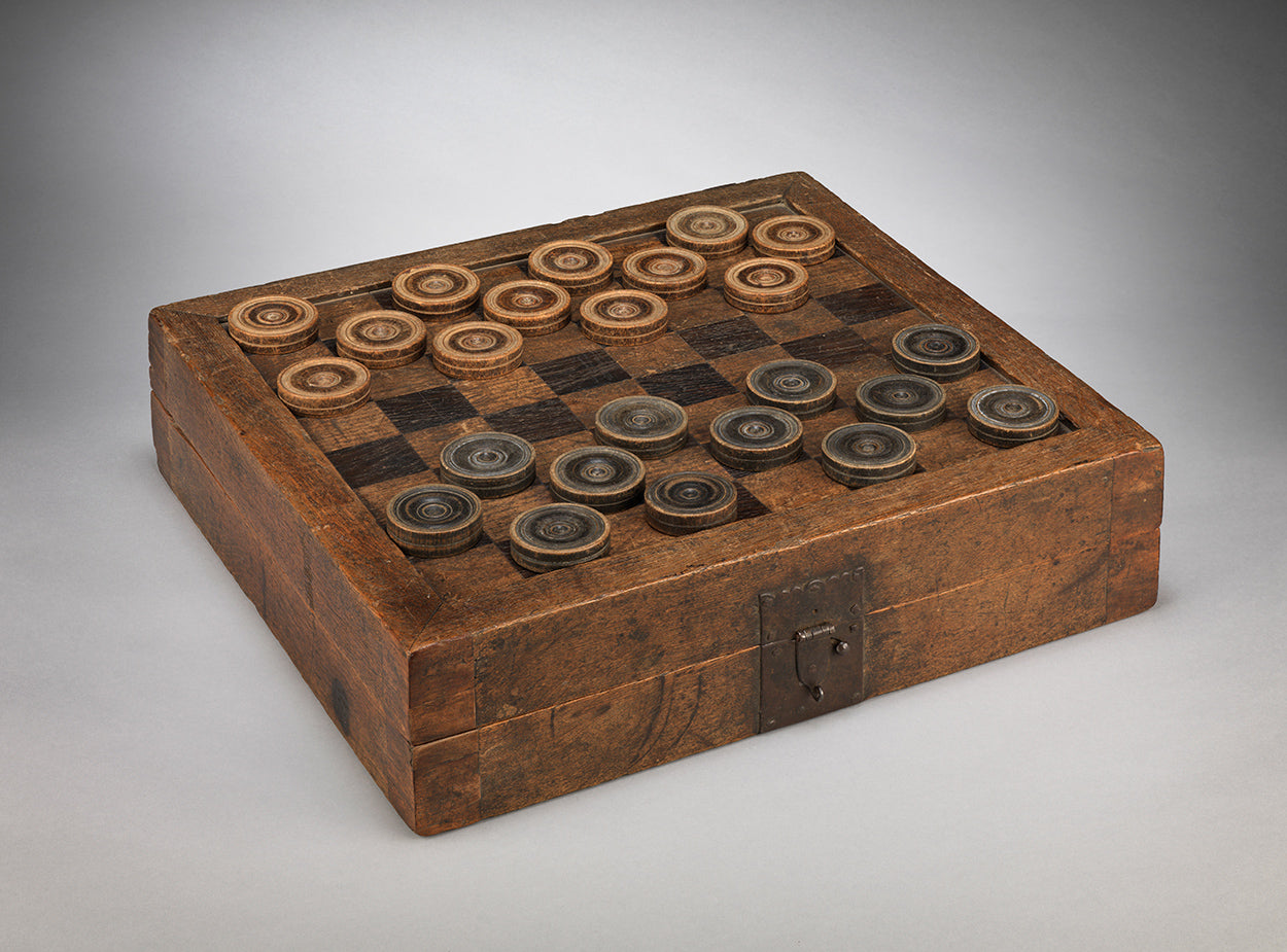 Unusual Early Vernacular Games Box