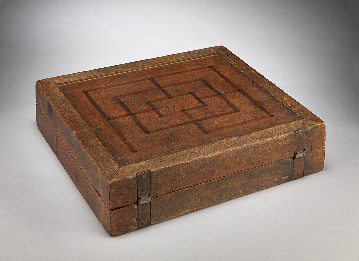 Unusual Early Vernacular Games Box