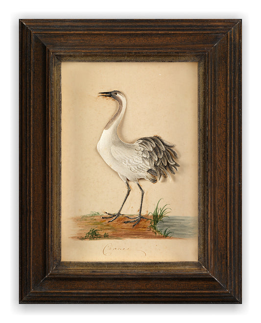 Two Fine Folk Art Bird Pictures