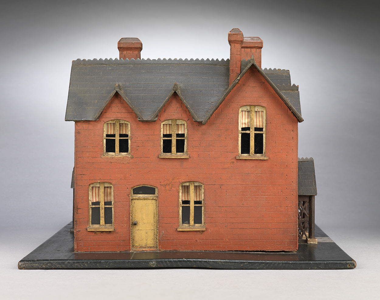 Extraordinary Folk Art Model of a Victorian Villa