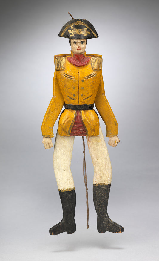 Unusual Articulated "Jumping Jack" Soldier Toy