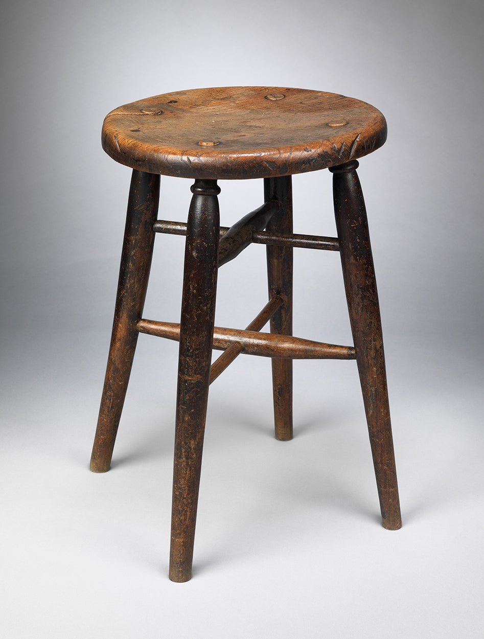 A Traditional Windsor Tavern Bar Stool