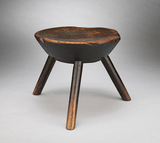 Sculptural Three Legged Georgian Vernacular Stool