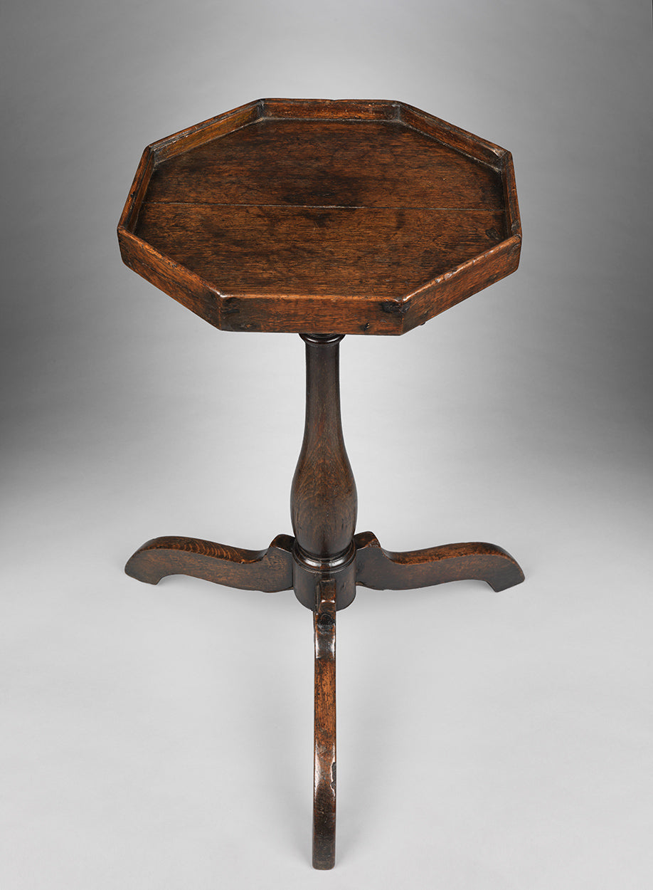 Vernacular Queen Anne Octagonal Candlestand