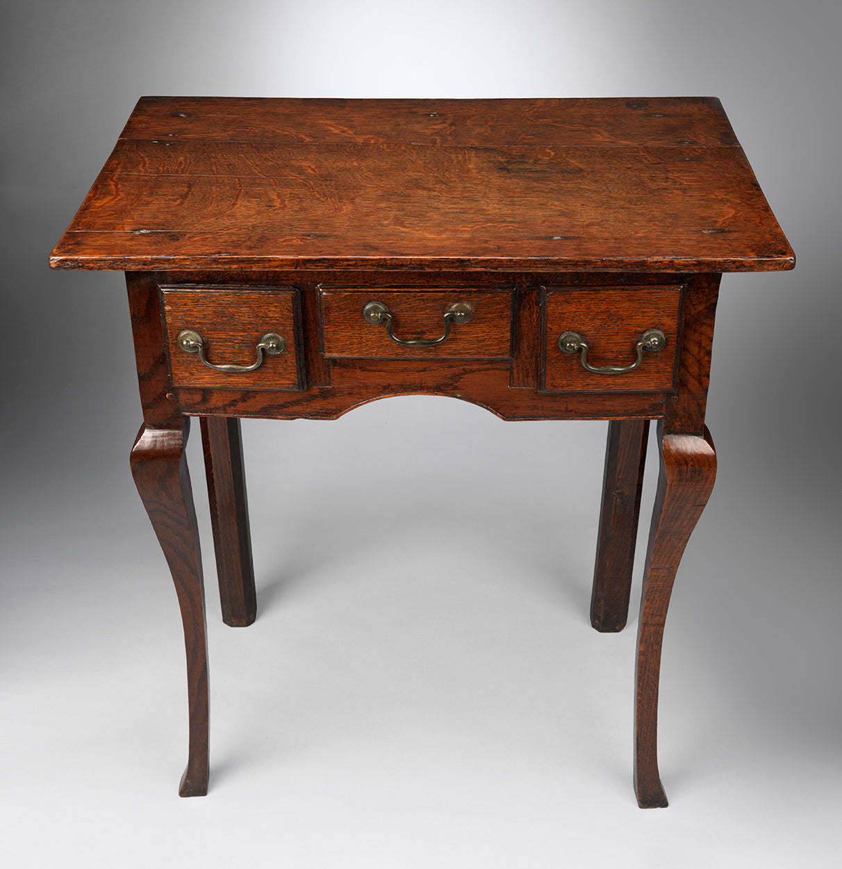 Unusual Vernacular Three Drawer Lowboy