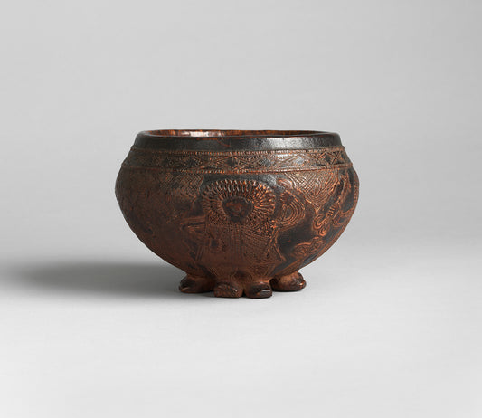 Important and Early Footed Ale Bowl