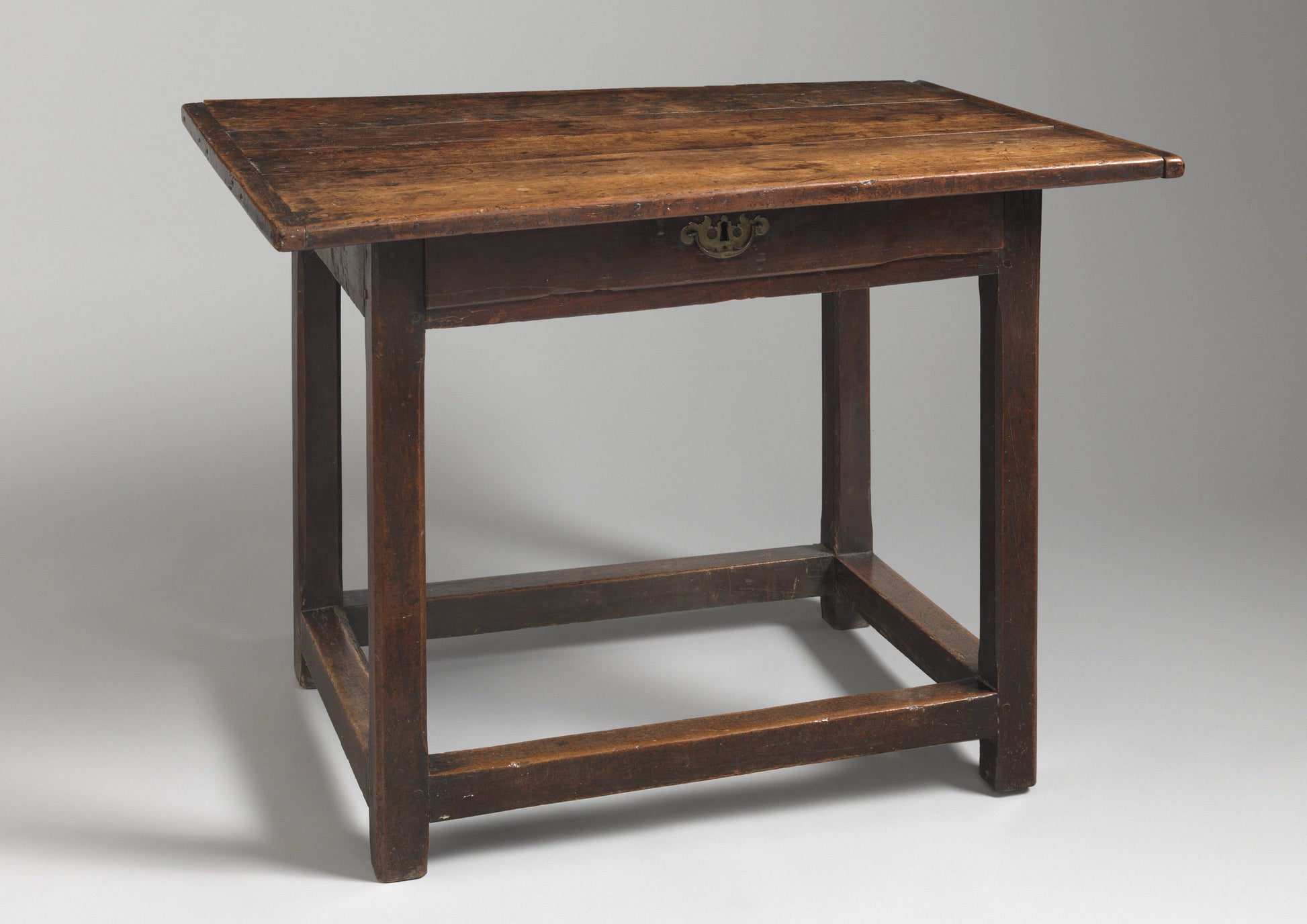 Early Square Leg Joined Frame Side Table