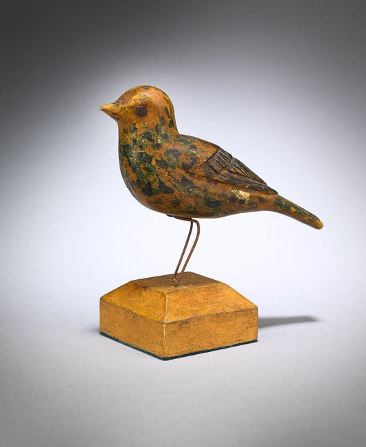 Traditional Miniature Yellow Songbird