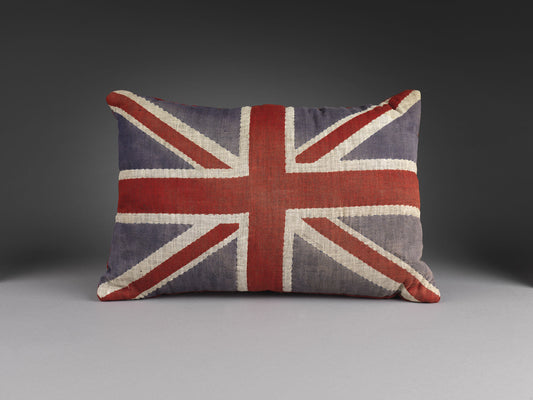 A Small Vintage Union Jack Cushion