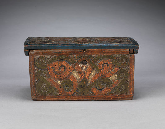 Exceptional Early Setesdal Casket