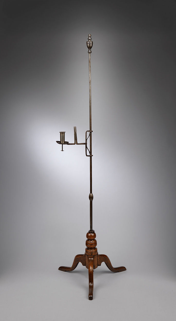 A Fine and Rare Georgian Floorstanding Lighting Device