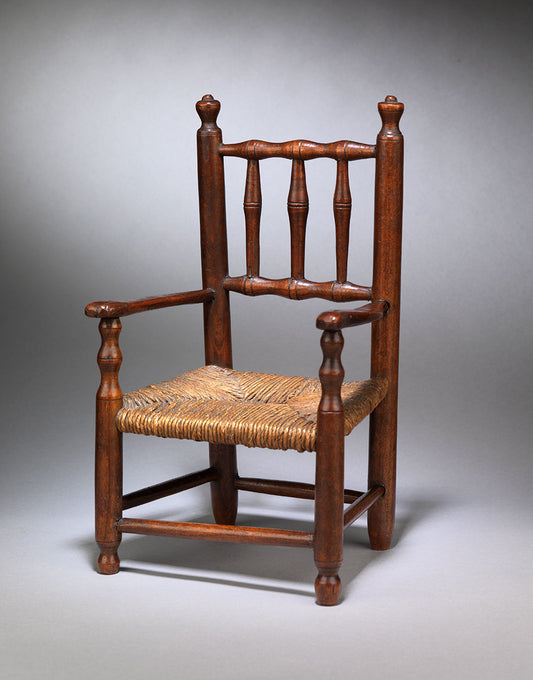 American Vernacular Miniature Spindleback Armchair