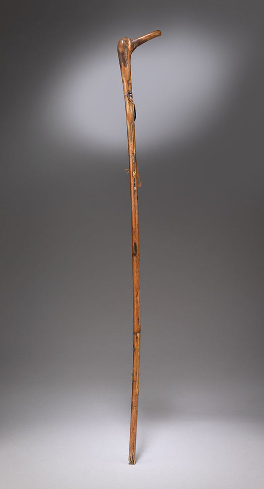 Folk Art Walking Cane or Riding Crop