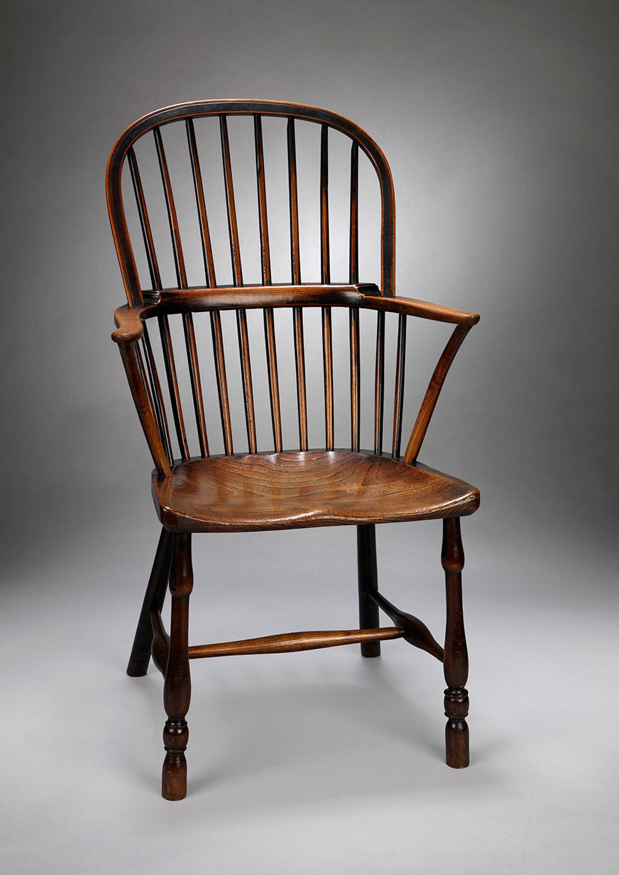 Vernacular Georgian Bow Back Windsor Chair 