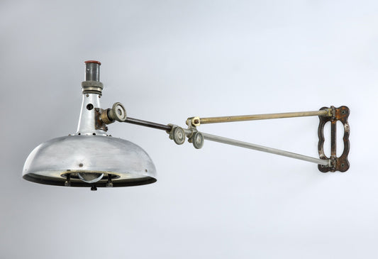 Early Wall Mounted Articulated Task Light 