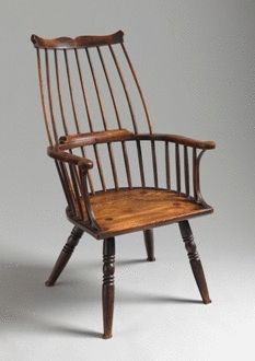 'Lobster Pot'' Form Windsor Comb Back Chair