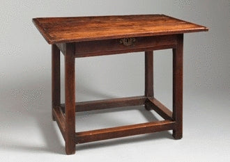 Early Square Leg Joined Frame Side Table