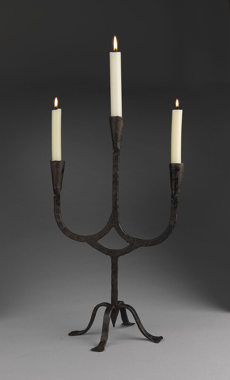 Three Branch Table Standing Candelabra 