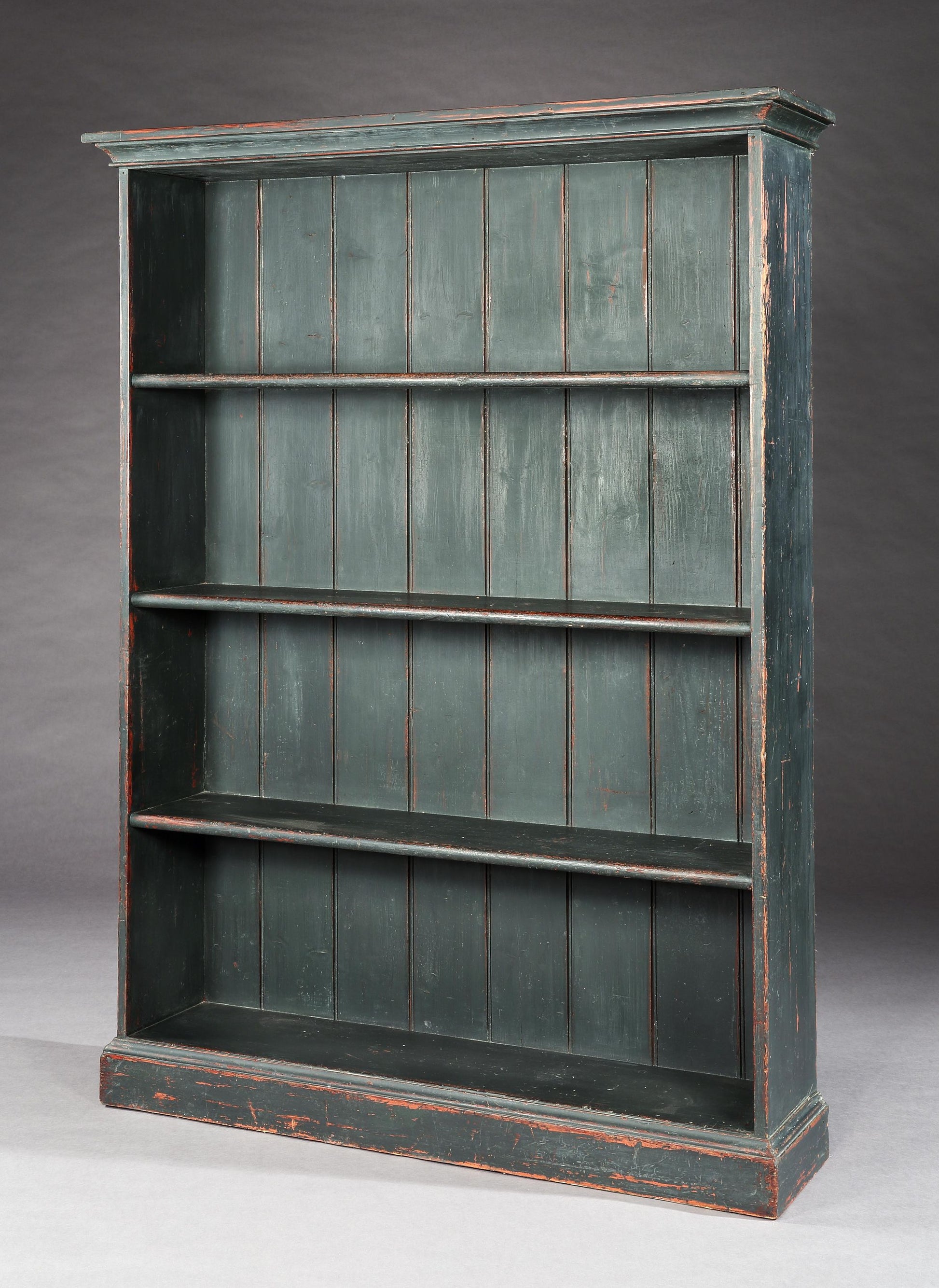 Vernacular Architectural Painted Bookcase