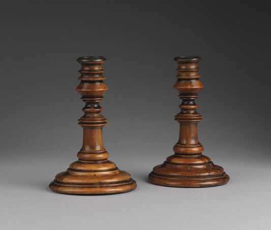 Fine Pair Of Georgian III Period Candlesticks