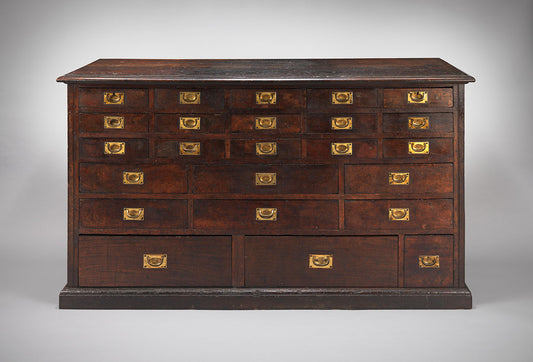 Spectacular Provincial Twenty-Four Drawer Tradesman's Chest