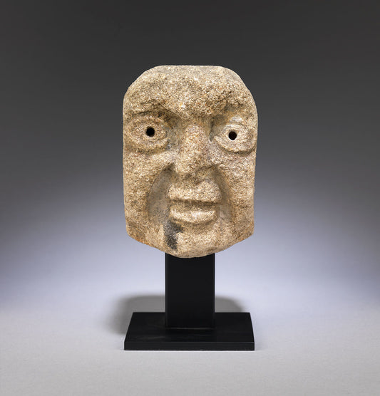 Primitive Medieval Architectural Human Mask