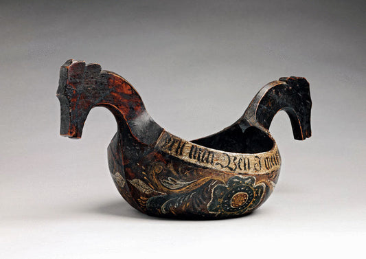 Ceremonial Twin Horse Headed Kasa