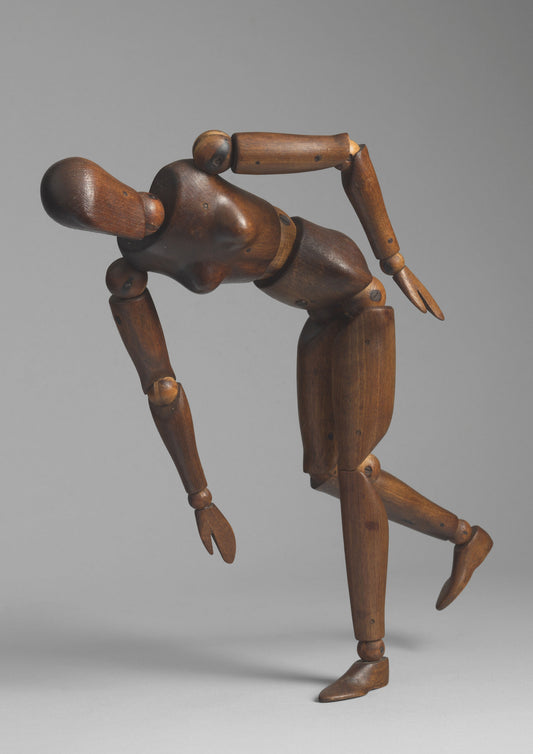 Stylised Female Form Artist's Lay Figure or Mannequin