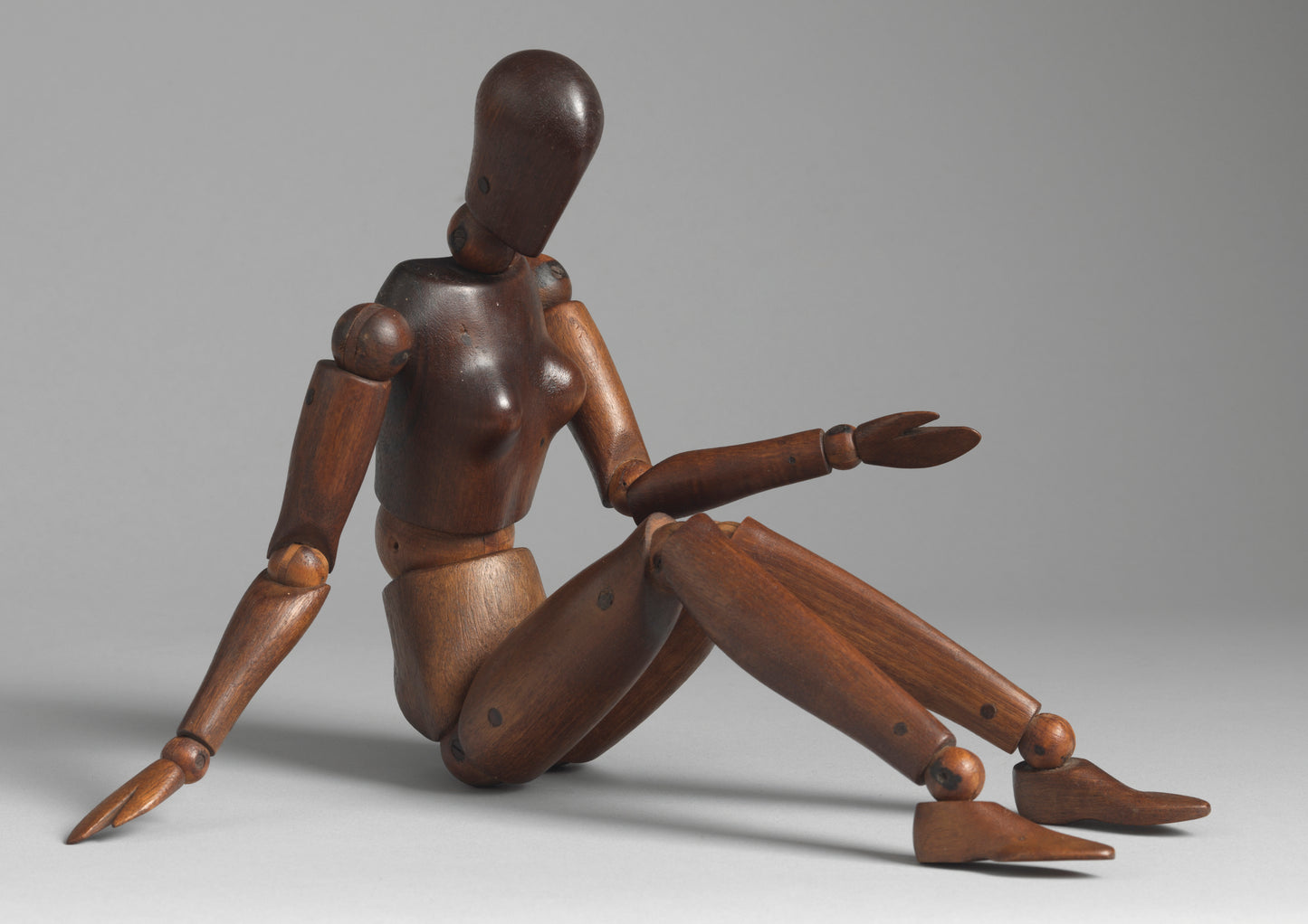 Stylised Female Form Artist's Lay Figure or Mannequin