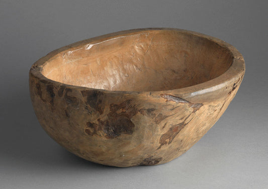 Heavy Rimmed Root Burr Bowl