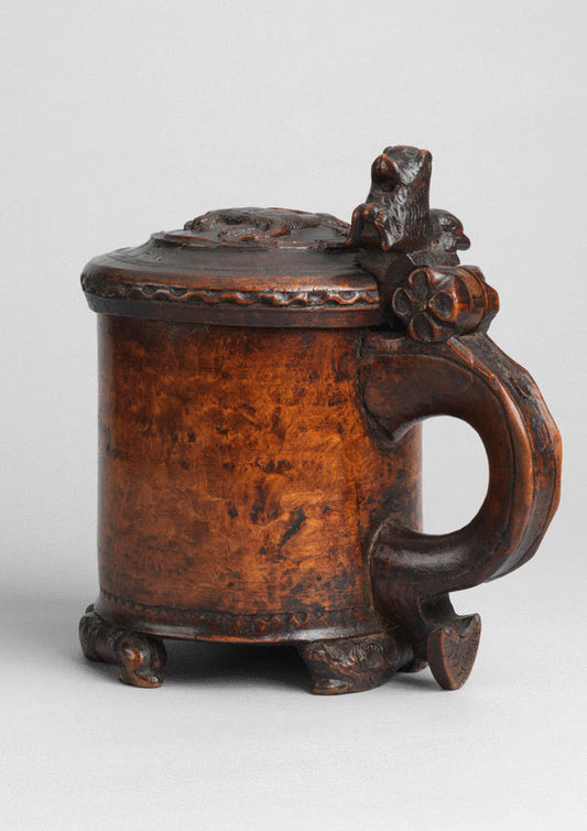 Early Ceremonial "Lion" Peg Tankard