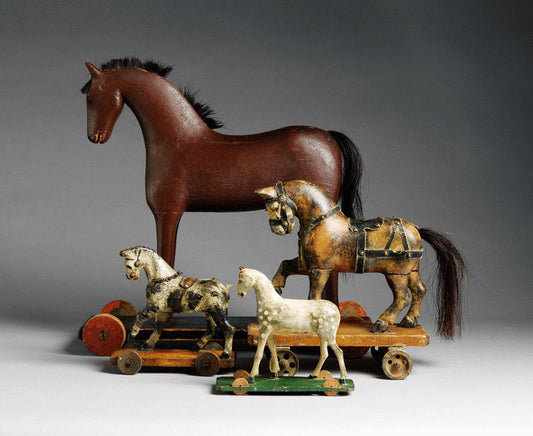 Pull Toy Horses