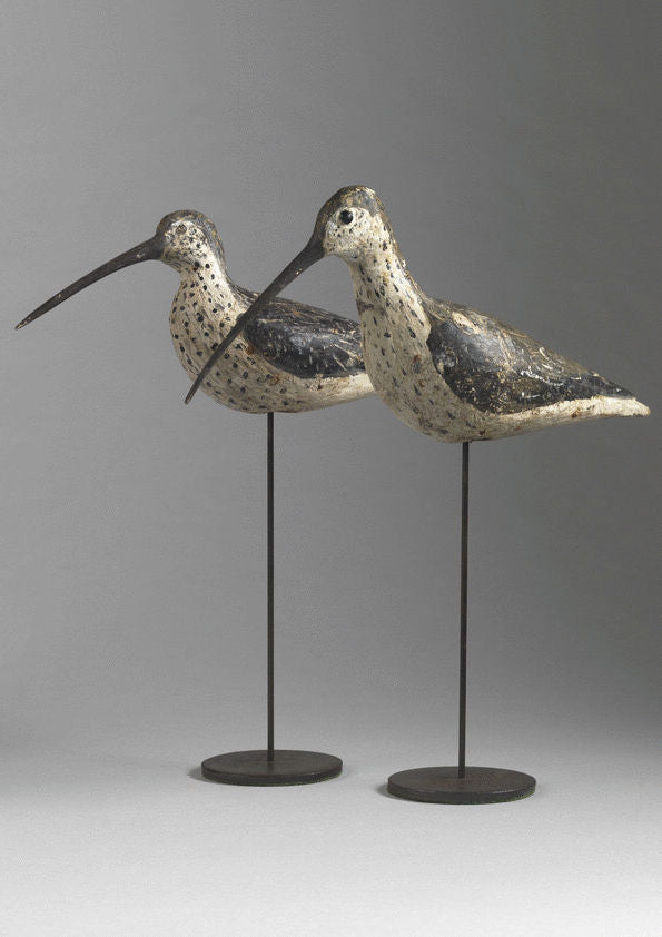 Two Curlew Decoys