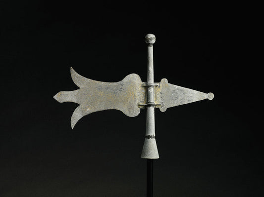 Unusual Miniature Banner Weathervane