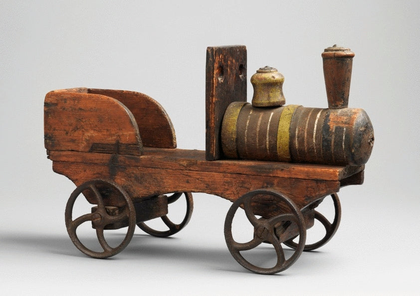 Folk Art Toy Train