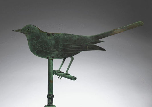 Rare Wagtail Form Weathervane