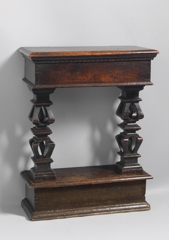 Unusual Small Box Top Console Table