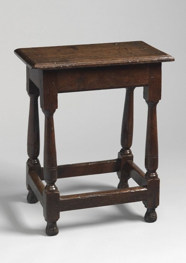 William and Mary Joint Stool