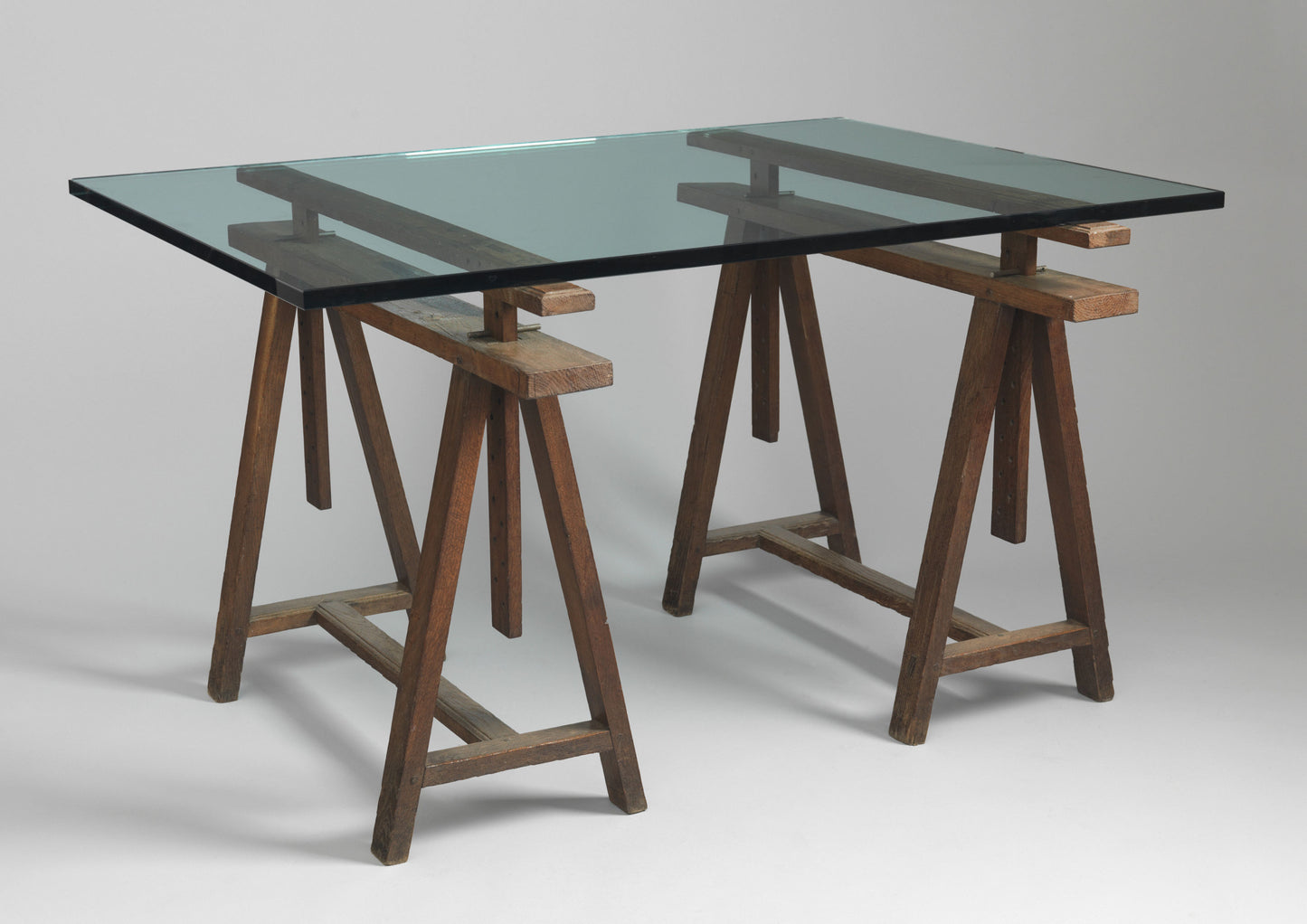 A Fine Early Pair of Architect's Trestles