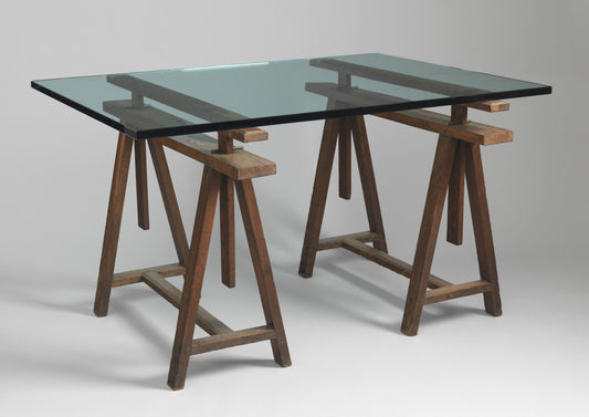 A Fine Early Pair of Architect's Trestles