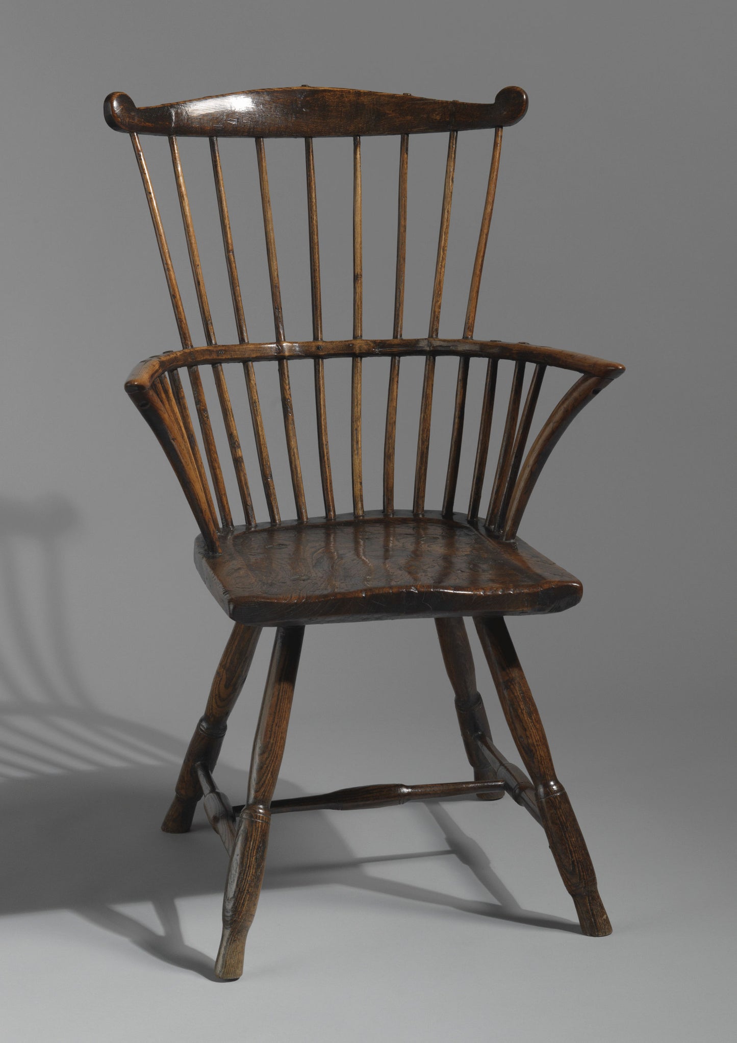 Elegant Early Fan Back Windsor Chair