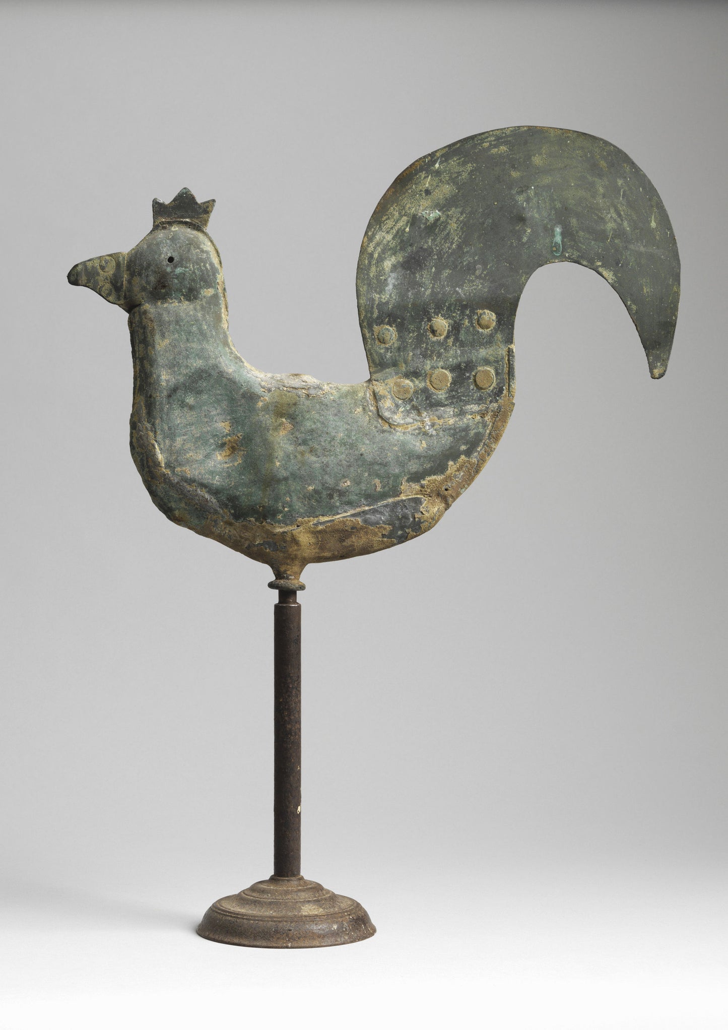 Early Full Bodied Cockerel Weathervane.